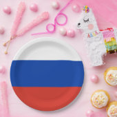ロシア国旗 ペーパープレート (パーティー)