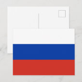 ロシア国旗 ポストカード (正面/裏面)
