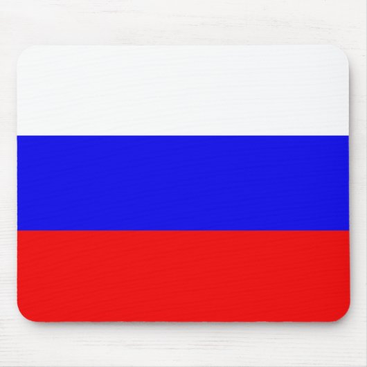 ロシア国旗 マウスパッド (正面)
