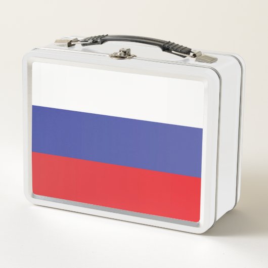 ロシア国旗 メタルランチボックス (正面)