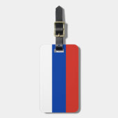ロシア国旗 ラゲッジタグ (正面縦)