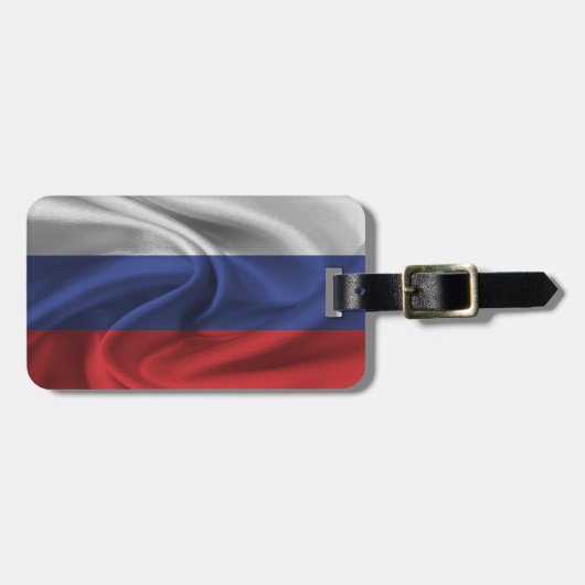 ロシア国旗 ラゲッジタグ (正面横)