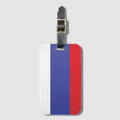 ロシア国旗 ラゲッジタグ (正面縦)