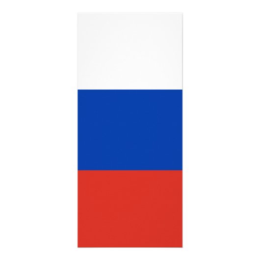 ロシア国旗 ラックカード (正面)