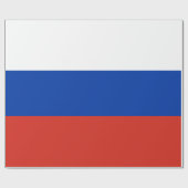 ロシア国旗 ラッピングペーパー (フラット)