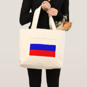 ロシア国旗 ラージトートバッグ (正面(商品))