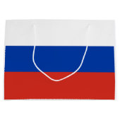 ロシア国旗 ラージペーパーバッグ (正面)