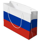 ロシア国旗 ラージペーパーバッグ (裏面アングル)