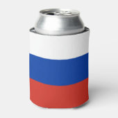 ロシア国旗 缶クーラー (缶正面)