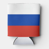 ロシア国旗 缶クーラー (正面)
