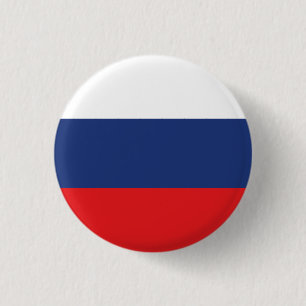 ロシア国旗 缶バッジ