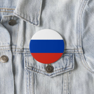 ロシア国旗 缶バッジ
