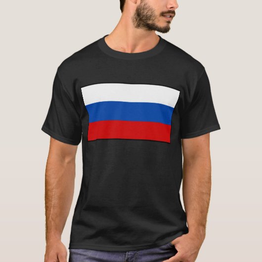 ロシア国旗 Tシャツ (正面)