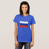 ロシア国旗 Tシャツ (正面フル)