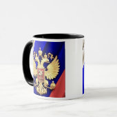 ロシア国章マグカップ マグカップ (正面左)