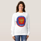 ロシア国章 サークル スウェットシャツ (正面フル)