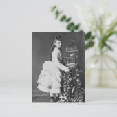 ロシア大公エリザベート・ロマノフ（ヘッセンのエリザベート）1874 ポストカード (スタンド正面)