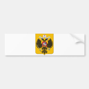 ロシア帝国の公式のロシアのロゴ紋章付き外衣 バンパーステッカー