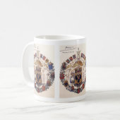 ロシア帝国大紋章 コーヒーマグカップ (正面左)