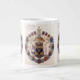 ロシア帝国大紋章 ジャンボコーヒーマグカップ