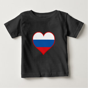 ロシア愛 ベビーTシャツ