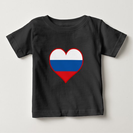 ロシア愛 ベビーTシャツ (正面)