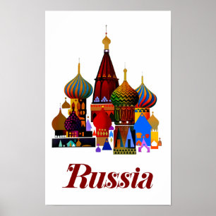 ロシア旅行ポスター ポスター
