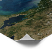 ロシア東部の黒海 ポスター (角)