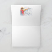 ロシア正教の出生のクリスマスの挨拶状 シーズンカード (内部)