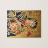 ロシア正教アイコン-聖母マリアおよびベビーイエス・キリスト ジグソーパズル (横)