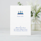 ロシア正教会の式場 招待状 (スタンド正面)