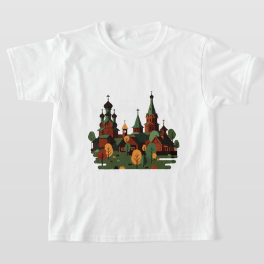 ロシア正教会 Tシャツ (レイダウン)