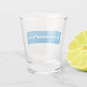 ロシア民主ロシアの主義 – ホワイトブルー国旗 ショットグラス (裏面)