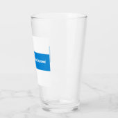 ロシア民主ロシアの主義 – ホワイトブルー国旗 タンブラーグラス (左)