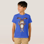 ロシア産のウサギ Tシャツ (正面フル)