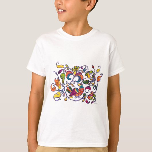 ロシア産の北鳥 Tシャツ (正面)