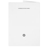 ロシア語のヴィンテージの民芸のPeace&Loveの願い (裏面)