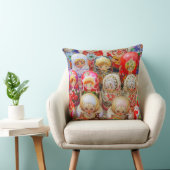 ロシア語は人形に入り込みました クッション (椅子)