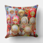 ロシア語は人形に入り込みました クッション (裏面)