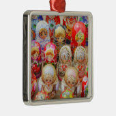 ロシア語は人形に入り込みました メタルオーナメント (右)