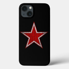 ロシア赤星電話ケース iPhone 13ケース