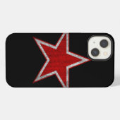 ロシア赤星電話ケース iPhoneケース (裏面横)