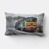 ロシア鉄道機関車 ランバークッション (裏面)