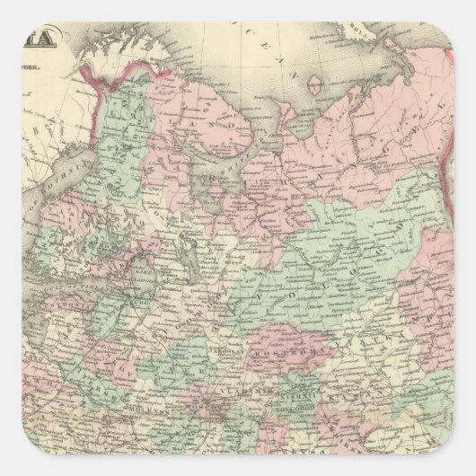 ロシア11 スクエアシール (正面)