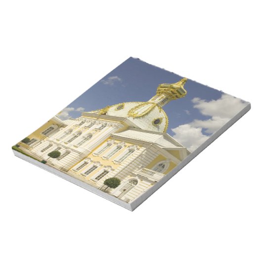 ロシア。ガソリン入れピーターホフ宮殿。ピーター五世 ノートパッド (回転)