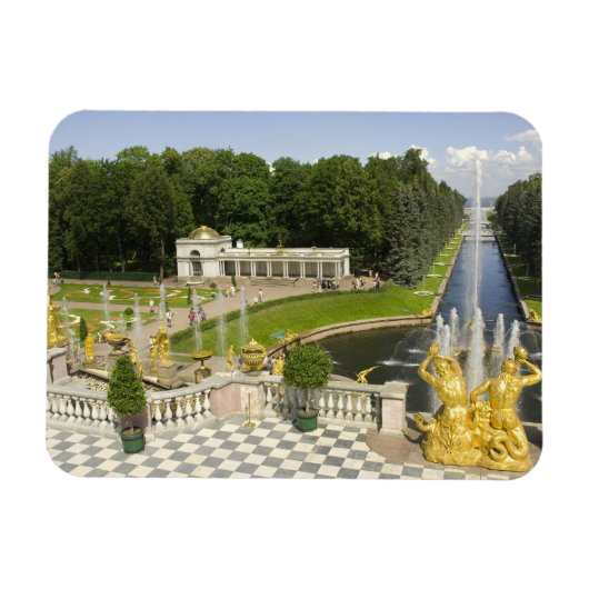 ロシア。ガソリン入れピーターホフ宮殿。ピーター マグネット (横)