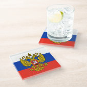 ロシア ガラスコースター (アングル)