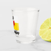 ロシア，クラスノダル国旗 ショットグラス (右)