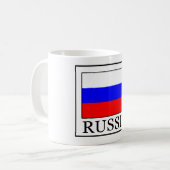 ロシア コーヒーマグカップ (正面左)