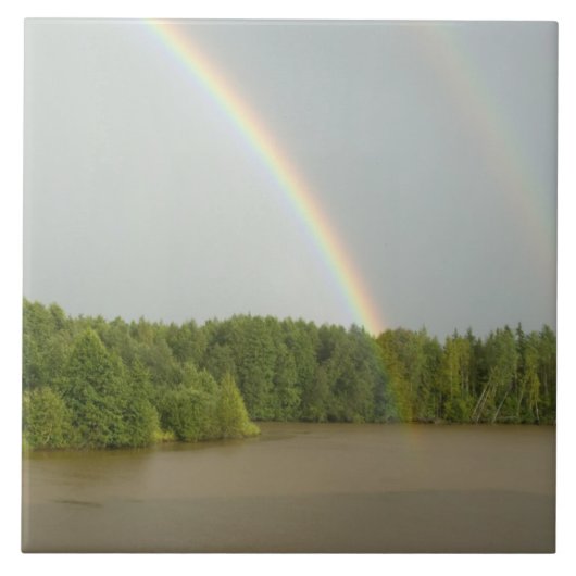 ロシア、ゴリツィとゴリツィの典型的な川の眺め タイル (正面)